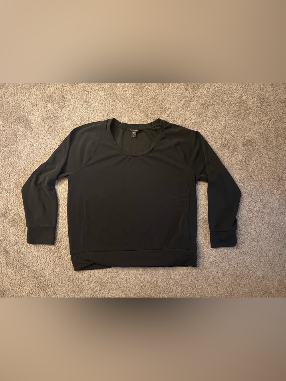 Athleta Black Women's Crewneck Top